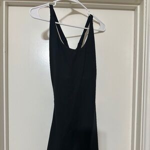 Black Athletic Minidress